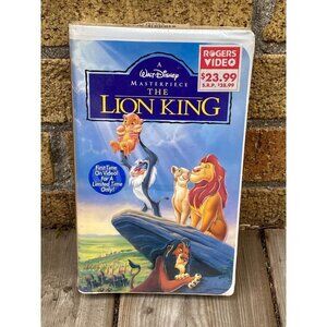 SEALED-The Lion King (VHS) Walt Disney Masterpiece Collection